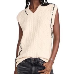 Ninety Percent Hedy organic cotton sweater vest